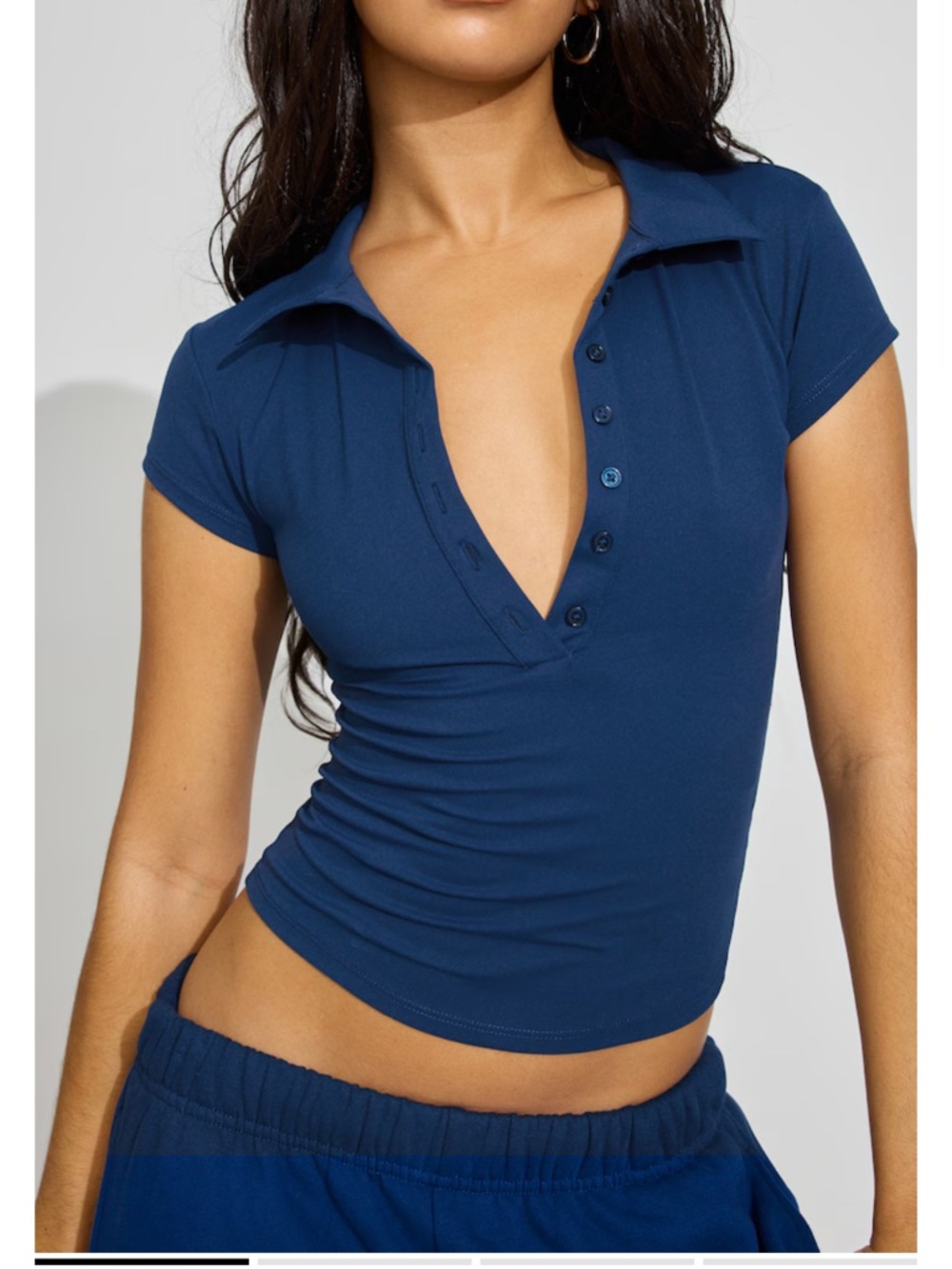 Garage short sleeve button up polo